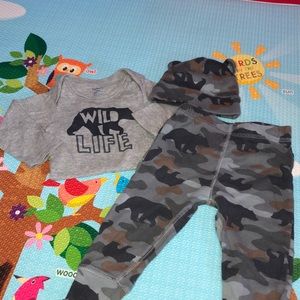 Adorable Baby Boy 3 Piece Set